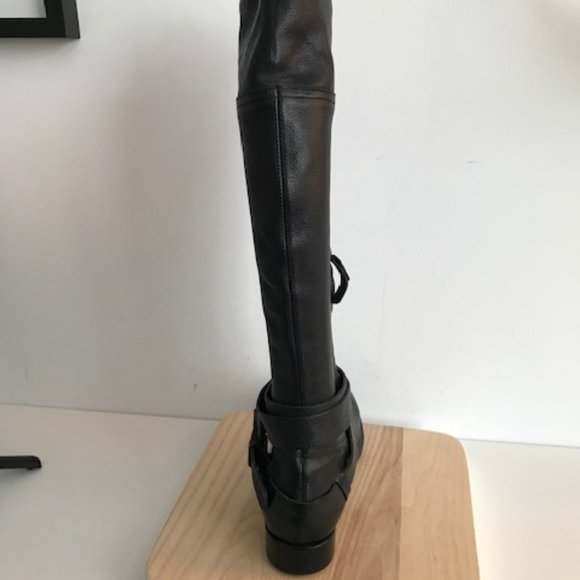 🆕 Buttero| Made in Italy Black Leather Riding Boots Size 38 Brand new - Picture 5 of 16